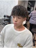 ソフトツイスト/メンズ/ツーブロ