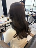 アッシュブラウンショコラグレージュ透明感艶髪髪質改善韓国風