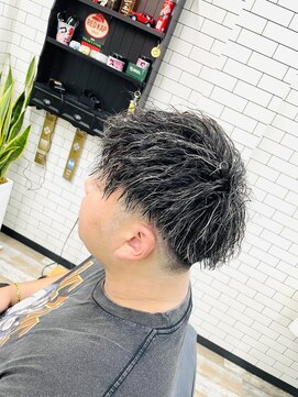ルッソ 白浜店(LUSSO) ツイストパーマメッシュ