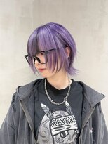 渋谷セカンド(渋谷2nd)&nbsp;バイオレット×ウルフカット【かわい】