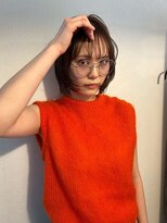 メル ヨコハマ(MeL)&nbsp;ボブレイヤーカット顔周りレイヤーウルフハッシュカットシャギー