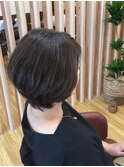 ナチュラルショートボブ