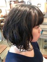 ケアルタイム(Curel time) 前下がりミディ