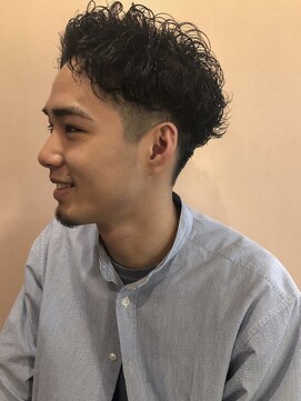 ポテト(potato) ミヤギリョータ刈上パーマスタイル