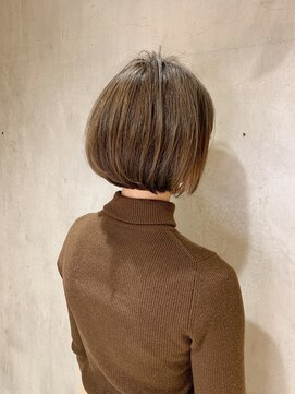 アンカーバイナチュラル(anchor by natural) ☆ボブ×透明感ベージュ☆