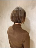 ☆ボブ×透明感ベージュ☆