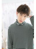 束感カットスモーキーカラースリークショート