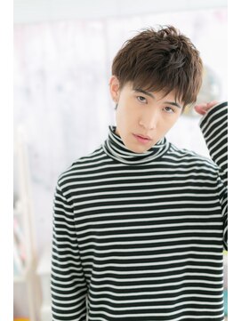 ミック ヘアアンドメイク アップ 駒込店(miq Hair&Make up) 束感カットスモーキーカラースリークショート