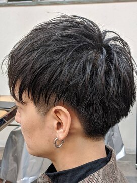 トランクヘアデザイン 大宮(TRUNK hair design) 刈り上げショートレイヤー×2ブロック