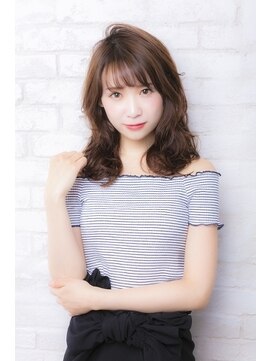 アジールヘア 北千住駅西口店(agir hair) 抜け感フェミニンボブ/オルチャンヘア【北千住】北千住学割U24