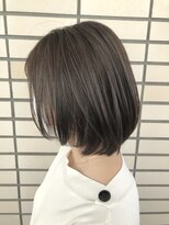 ワープ 青葉台(WARP) グレージュナチュラルハイライトボブ☆