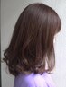 カット+フルカラー（白髪染め可）高濃度トリートメント　￥12870