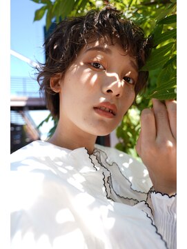 ヘア アンド メイク アートレス(Hair and Make Art less) ボーイッシュショートパーマ