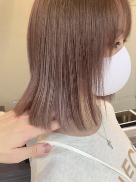 グロウ 上野御徒町(grow) マロンベージュ/かきあげ/ニュアンスマッシュ[上野/御徒町］