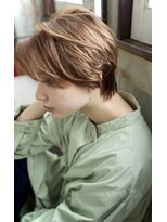 グランアージュ 船橋南口店(grandage)&nbsp;前髪なしくびれショート/20代30代40代/ハンサムショート/小顔