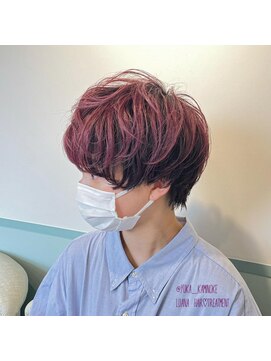 ルアナ ヘア アンド トリートメント(Luana) 可愛いpinkのアクセントカラー♪stylistゆか