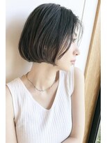 イーズ 鎌倉(e's)&nbsp;《e's イーズ鎌倉》美しいカットラインのシンプルショートボブ