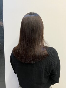アチーブ ヘア デザイン(achieve hair design) ツヤ髪サラサラストレートロング 縮毛矯正髪質改善
