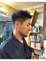 ア セカンド 清藤美容室第弐號(a sekand)&nbsp;メンズベリーショートのスパイキースタイル