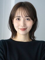 ガーデンヨコハマエスト(GARDEN YOKOHAMA est) 似合わせカット　オリーブベージュ　レイヤーカット