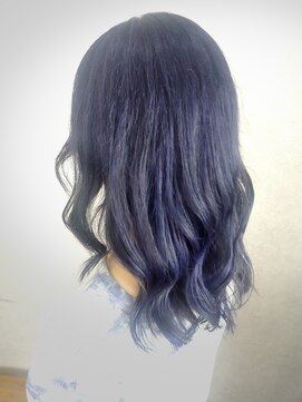 アニュー ヘア アンド ケア(a New hair&care) 20代30代アッシュグレージュミディアムウルフ伸ばしかけ抜け感