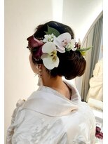 パズードコー(PSSD-CO.+5)&nbsp;白無垢シニヨンヘア