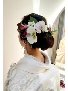 パズードコー(PSSD-CO.+5) 白無垢シニヨンヘア