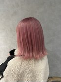 セミディレイヤーカットシアーカラーオリーブベージュ20代30代