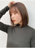 ☆インナーブリーチハイライトボブショートひし形田代美宙