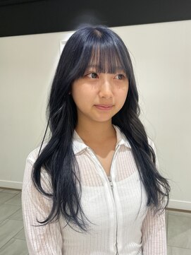 ビーハイブアヴェダ PARCO2店(BEHIVE AVEDA) 【sakuya】ネイビーブルー