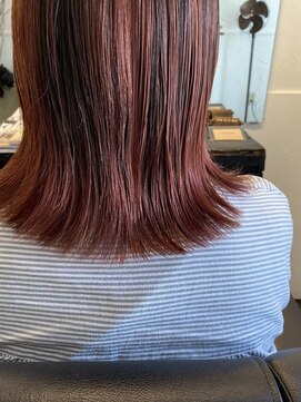 イチロクハチ(168 ichirokuhachi) ピンクオレンジ　デザインカラー