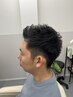 メンズカット+シェービング