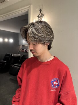 バロック(BAROQUE) メンズセンターパートハイライト