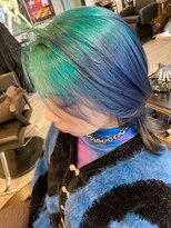 ヘア メイク ココ(hair make coco)&nbsp;グラデカラー×ウルフ