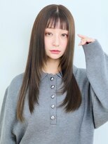 ユニックス モザイクモール港北店(UNIX)&nbsp;【UNIX港北】オン眉ストレート#姫カット#フェイスレイヤー