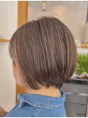 【ショート】【ショートボブ】【顔周り】ナチュラルショートボブ