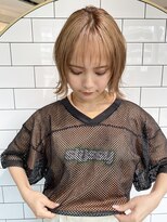 ミエルヘアーエスト 新宿店(mielhair est)&nbsp;ミルクティーベージュ