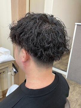 アルターリール(aL ter Rire) 韓国マッシュ/スパイキーショート/ブルーブラック[鎌取］中村