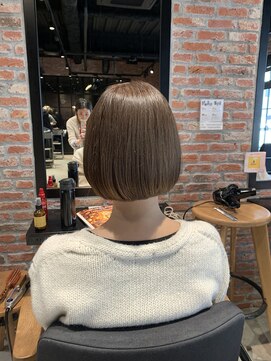 オーガニック アトリエ 大宮(organic+atelier) 艶感髪質改善カラー大人可愛いグレージュ20代30代40代