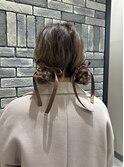 TOKIO お団子ツイン ヘアセット
