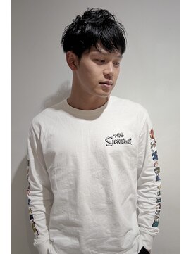 レセ 南柏店(Laissez) ナチュラルバング/無造作/束感/爽やか/韓国風ナチュラルショート