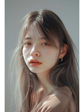 ラナ 新宿(lana) ロング/シースルーバング/似合わせ/【lana hair新宿】