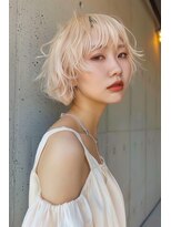 ラナ 新宿(lana)&nbsp;ショート/ブロンド/ボブ/似合わせ/【lana hair新宿】