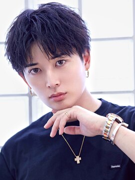 リップスヘアー 梅田(LIPPS hair) ショートフェザーシャープパーマ