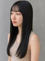 アミリー 成田東町店(Amily)&nbsp;黒髪ロング艶感ナチュラルストレートヘア髪質改善トリートメント
