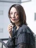 カラー(KOLOR)&nbsp;軽やかなミディアムレイヤー