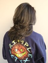 ノル 栄矢場町(nol)&nbsp;海外レイヤー×ナチュラルハイライト(ローライト/アッシュ)