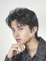 オーシャントーキョー 渋谷神南(OCEAN TOKYO)&nbsp;メンズカット無造作黒髪スパイキーショート刈り上げビジネス流行