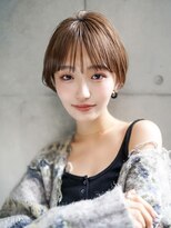 ギークス(GEEKS)&nbsp;【GEEKS渋谷】レイヤーショート/ココアブラウン/冬ヘア/襟足短め