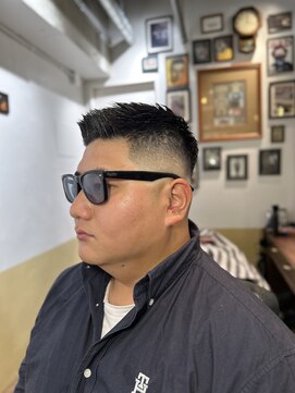 ショートフェードスタイル　担当西村